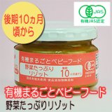 有機まるごとベビーフード 野菜たっぷりリゾット 100ｇ 後期10か月頃から