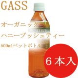 有機　ハニーブッシュティー　ペットボトル500ml X6本